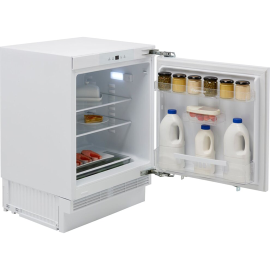 Fridgemaster MBUL60138MF Integrated Under Counter Fridge - White
