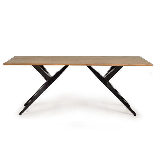 Mablethorpe Iron Trestle Dining Table