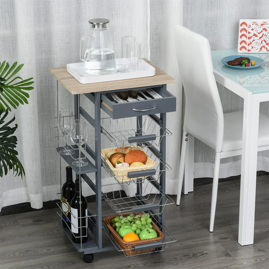 Aureja 47 Cm Kitchen Trolley