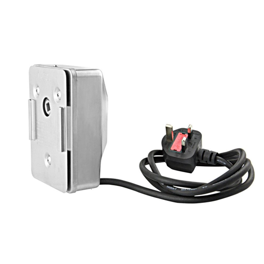 Onlyfire BBQ Gas Grill Stainless Steel Rotisserie Electric Main Spit Motor, UK 3 Pins Plug