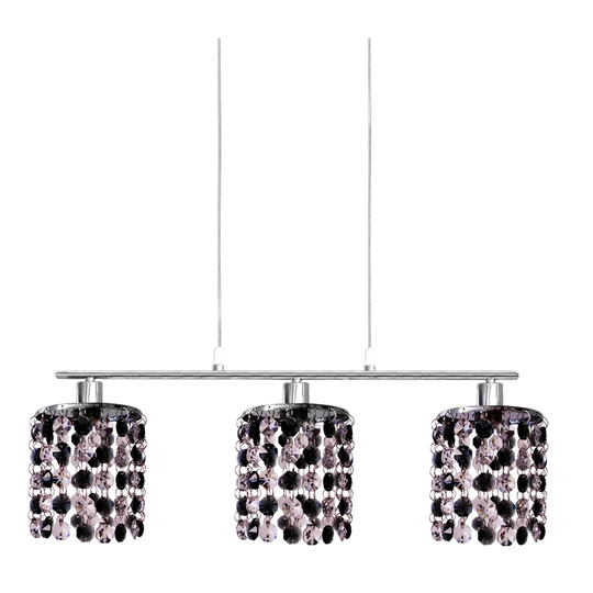 Meza 3-Light Kitchen Island Drum Pendant