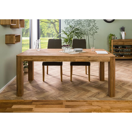 Linz Solid Oak Dining Table
