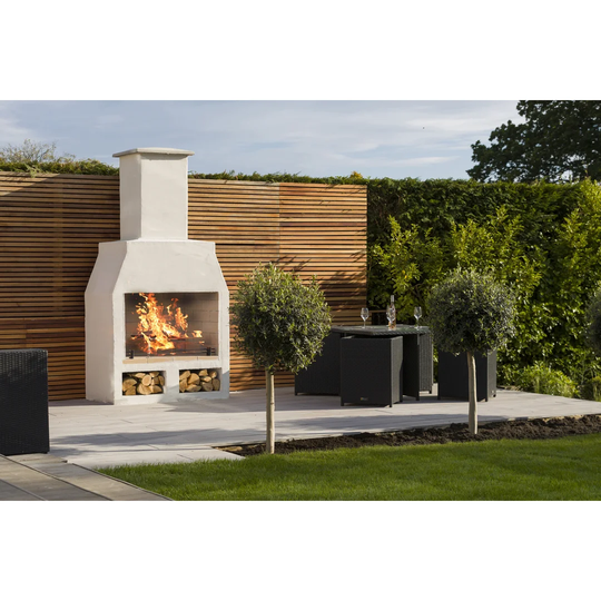Gamada Wood Burning Outdoor Fireplace