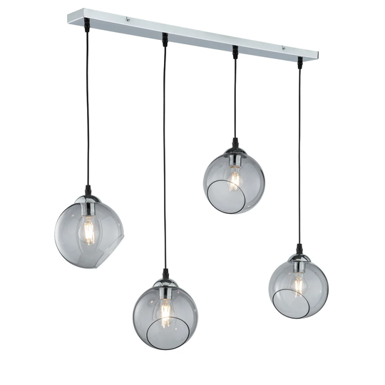 Emilis 4 - Light Kitchen Island Globe Pendant