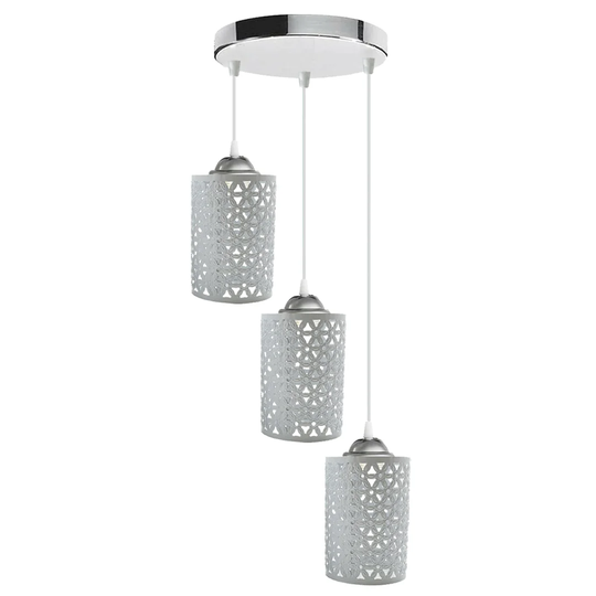 Cruel 3-Light Cluster Dome Pendant