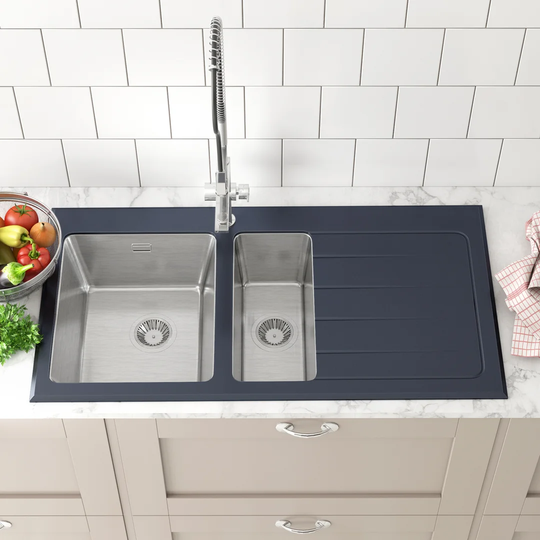 1.5 Bowl Inset Kitchen Sink