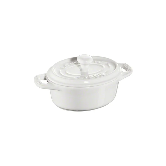 STAUB Staub oval mini casserole dish 0.2 l white