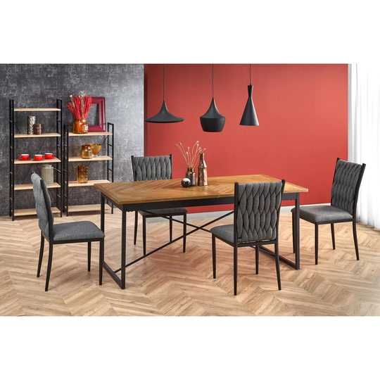 Extendable Dining Table 180-240 Cm X 90 Cm X 77 Cm