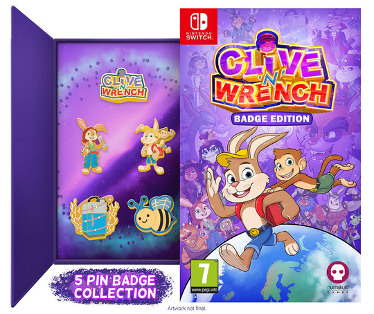 Clive 'N' Wrench Badge Edition Switch Game Pre-Order