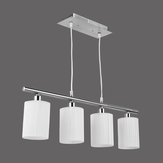 Shrout 4 - Light Kitchen Island Cylinder Pendant