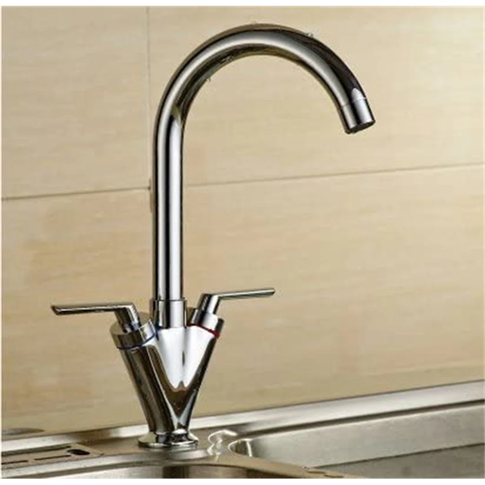 Delano Twin Lever Monobloc Tap
