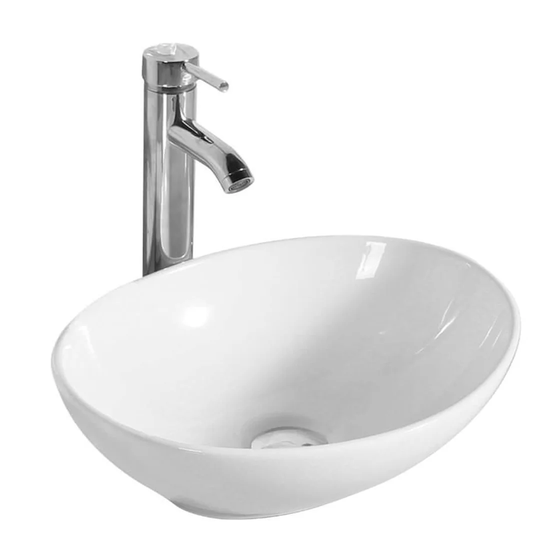 Borlänge Ceramic Countertop Basin