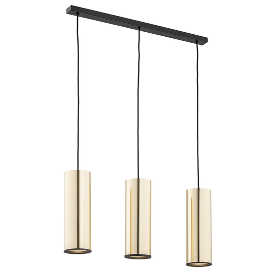 Goudeau 3 - Light Kitchen Island Cylinder Pendant
