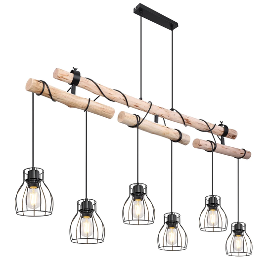 Pinkham 6 - Light Kitchen Island Dome Pendant