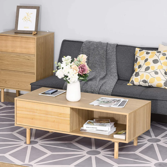 Tomine Coffee Table with Storage