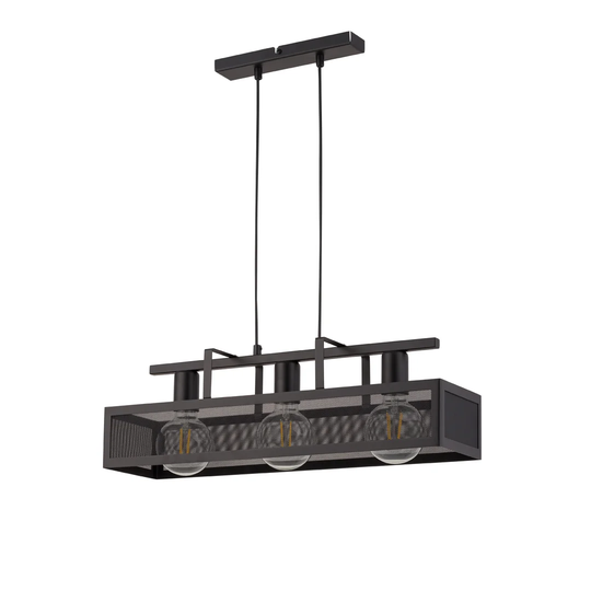 Bashaw 3 - Light Kitchen Island Square / Rectangle Pendant