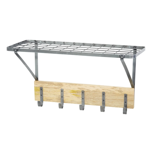 Industrial Kitchen Wall Mounted Pot Rack