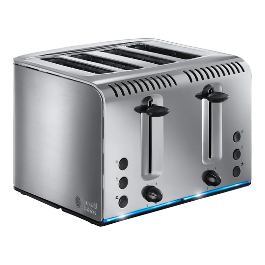 4 Slice Buckingham Toaster Brushed Stainless Steel