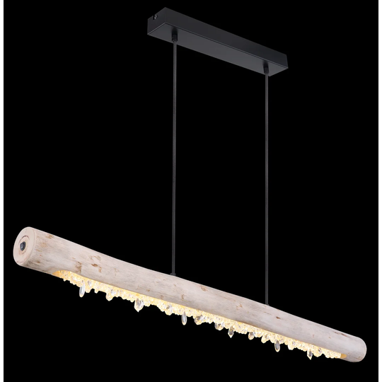 Renfrow 1-Light Kitchen Island Linear Pendant