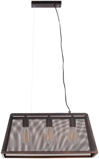 BHS Brixton Metal 3 Light LED Cluster Light - Black