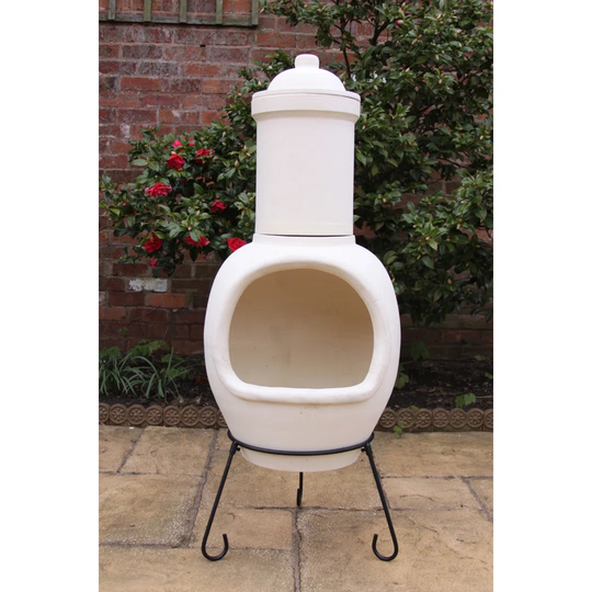 Asteria Extra Large Advanced Fire Clay Chimenea Unglazed