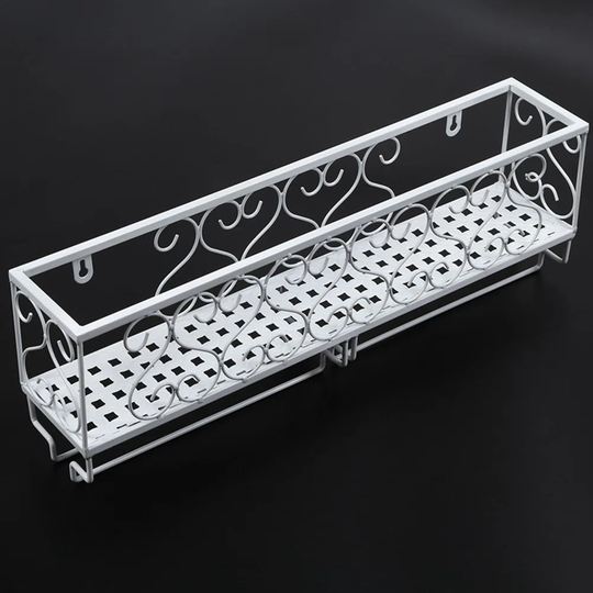 Theiss 5 Bottle Wall Mounted Wine Bottle & Glass Rack