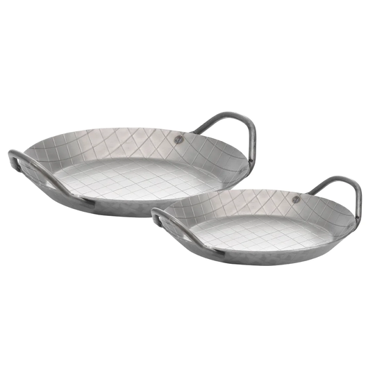 Gastro Traditional 2 Piece Iron Pan Set