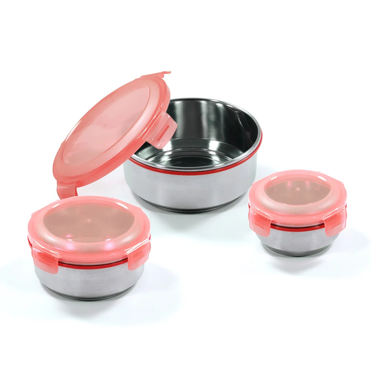 King 3 Container Food Storage Set