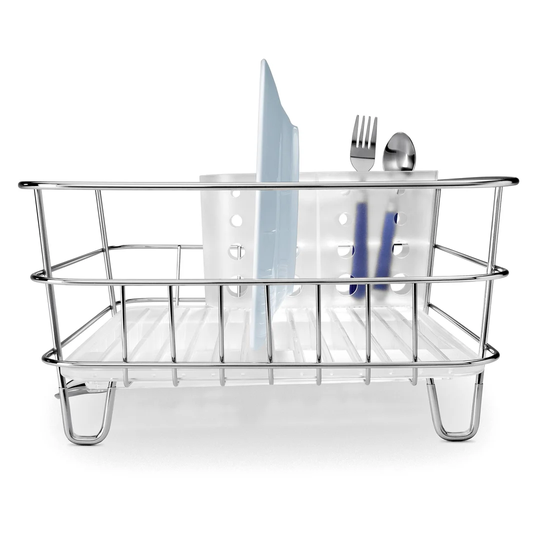 2 Piece Long Compact Dish Rack