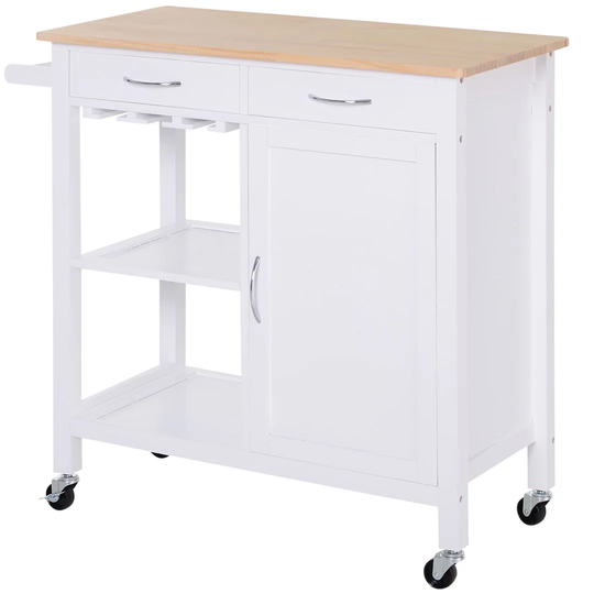 Kitchen Trolley with Wood