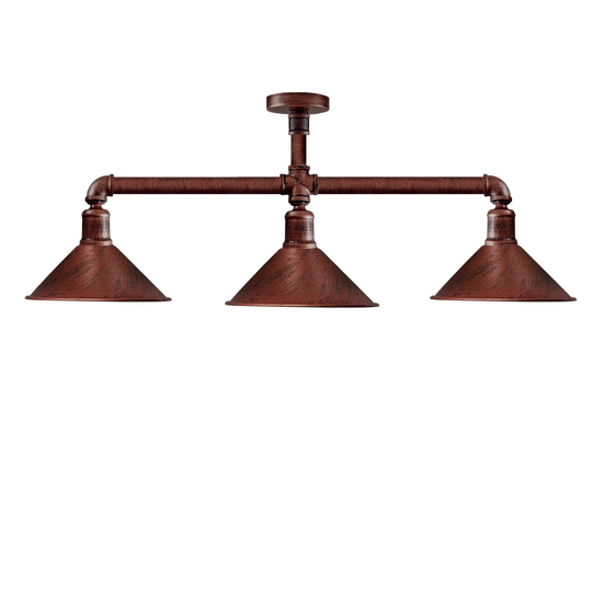 Casperson 3 - Light Kitchen Island Cone Pendant