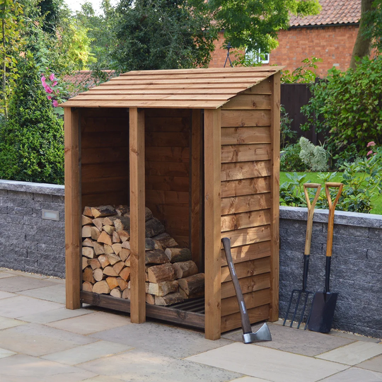 Cottesmore 5 Ft. x 3 Ft. Wooden Log Store