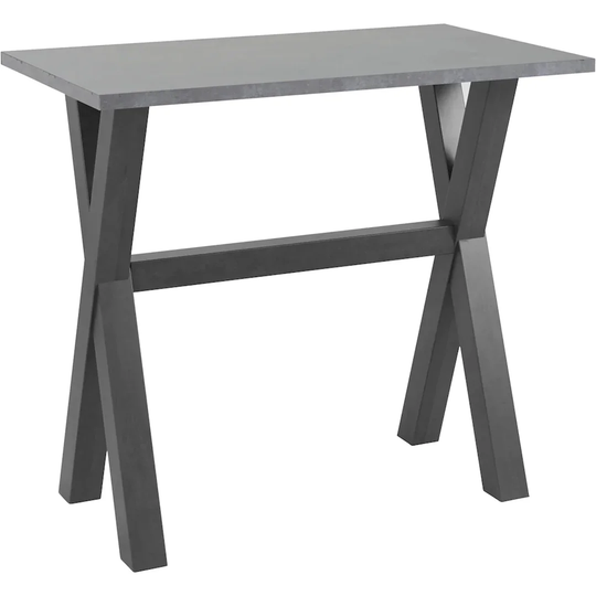 Thom Bar Height 120 Cm Trestle Dining Table