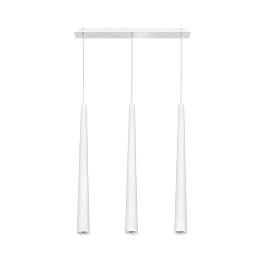 Hagar 3-Light Kitchen Island Cylinder Pendant