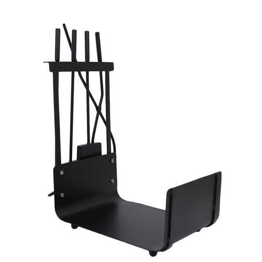 Jaero-Drake 5 Piece Iron Fireplace Tool Set