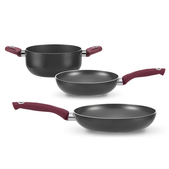 Biotank Actual 3 Piece Non-Stick Cookware Set