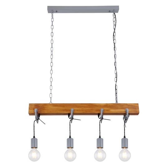 Grimaldi 4-Light Kitchen Island Bulb Pendant