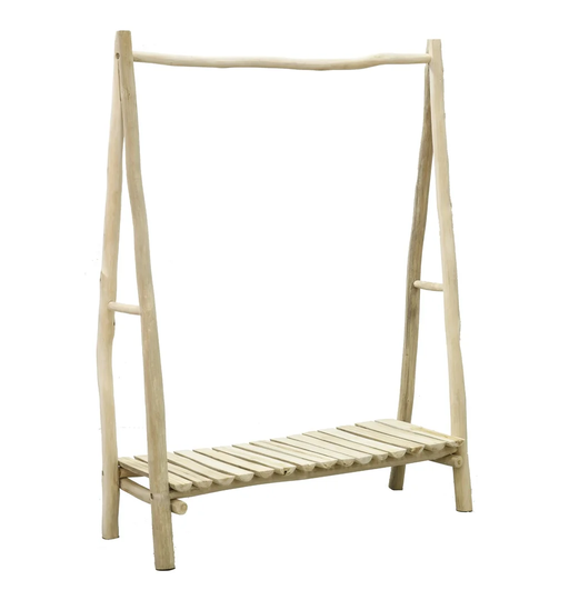 Unique 120Cm W x 45Cm D Metal Log Rack