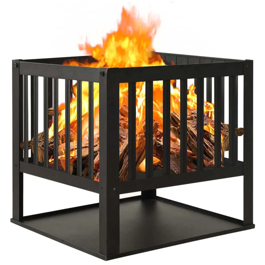 Emereigh 40Cm H x 40Cm W Steel Wood Burning Outdoor Fire Pit