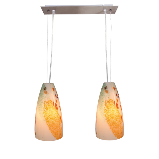 Antionette 2-Light Kitchen Island Bell Pendant