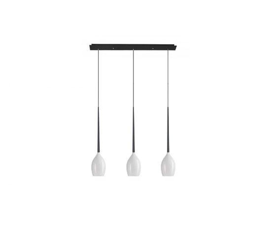 Izza 3 - Light Kitchen Island Teardrop Pendant
