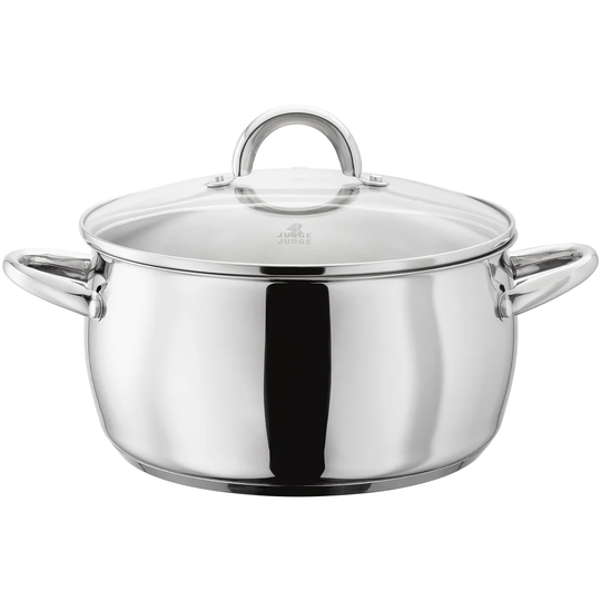 Judge Classic, Stainless Steel 24cm Casserole, 4.5L