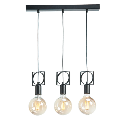 Himes 3-Light Kitchen Island Bulb Pendant