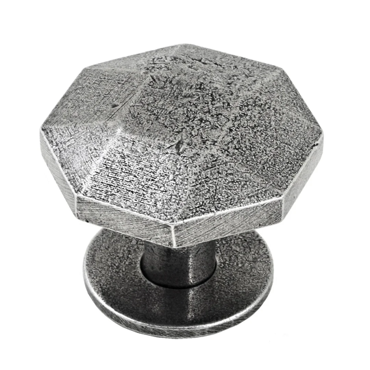 Tunstall Genuine Pewter Round Cabinet and Drawer Knob