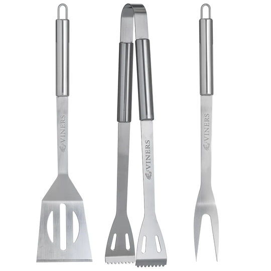 Everyday 3-Piece Barbecue Tool Set