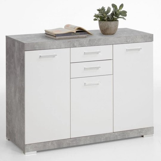 Idessa 120Cm Wide 2 Drawer Sideboard