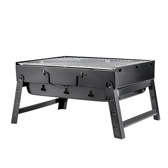 Royalford 27 cm Portable Charcoal BBQ