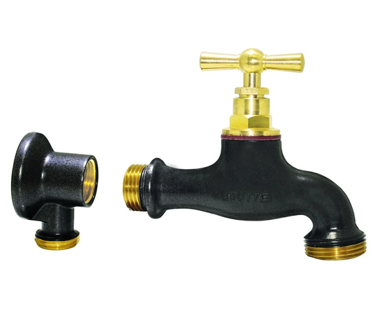 Conant Faucet and Matching Brass Sconce Teck