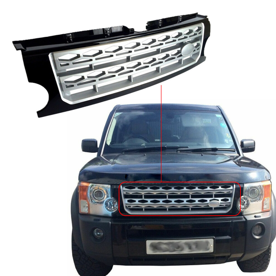 Front Grille LAND ROVER DISCOVERY 3 UPGRADE DISCO 4 STYLE CONVERSION