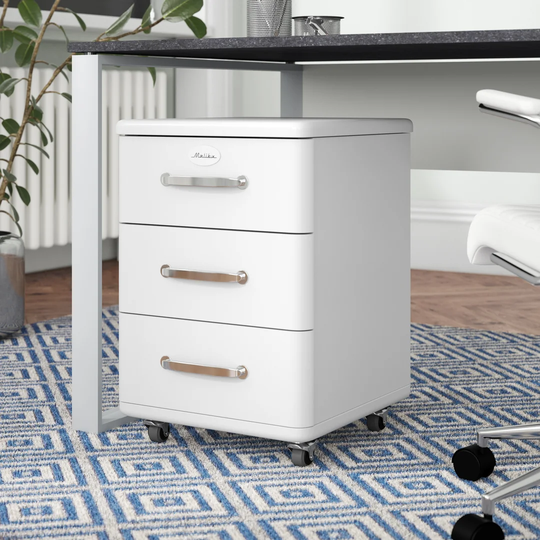 Malibu 3 Drawer Vertical Filing Cabinet